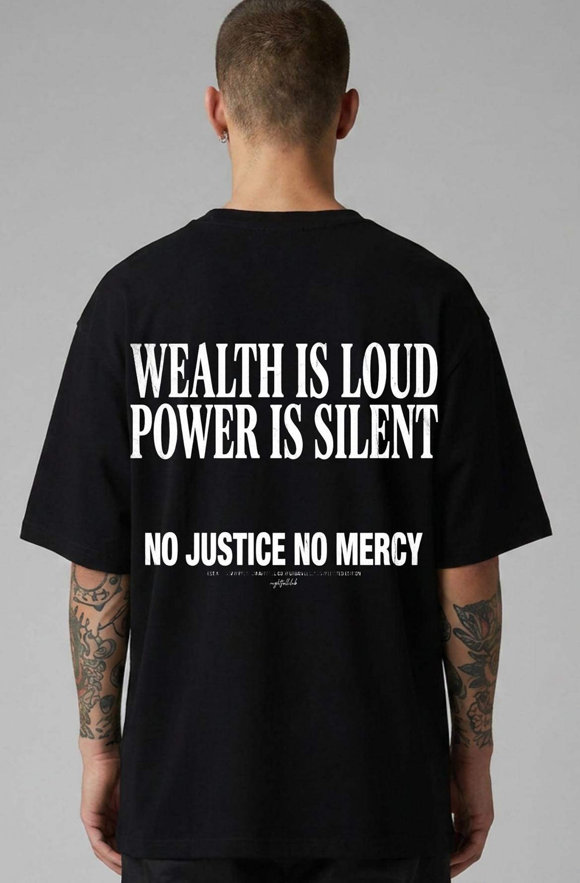 Wealth and Power Oversized Shirt