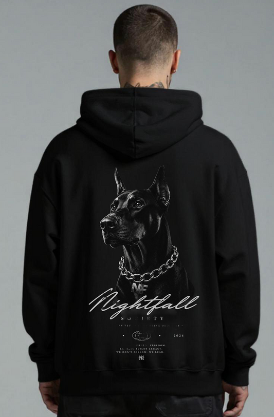 Nightfall Doberman Oversized Hoodie
