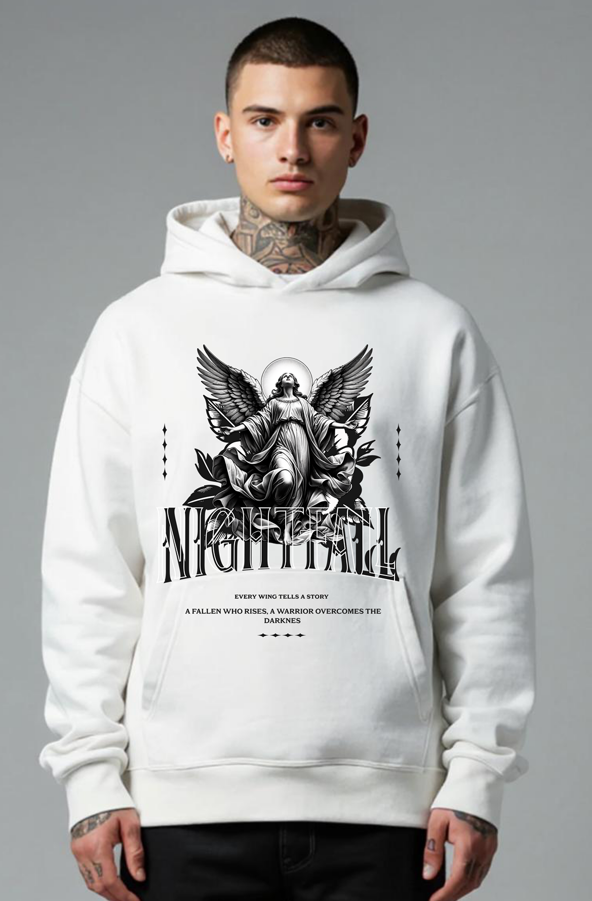NightFall Rising Angel Hoodie