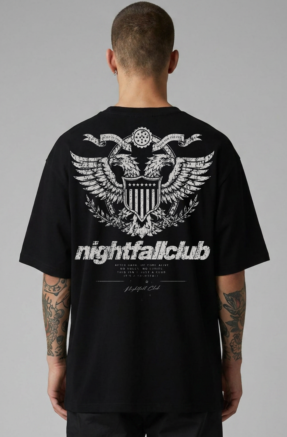 NF Badge Oversized Shirt