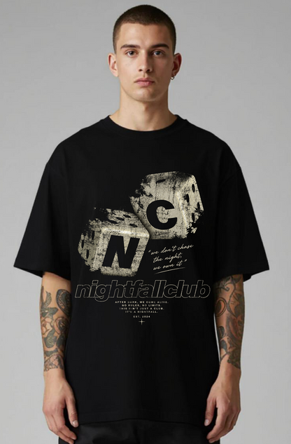 Nightfallclub  Oversized Shirt